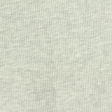 Light Grey Heathered-Marl Rib Knit, Cotton