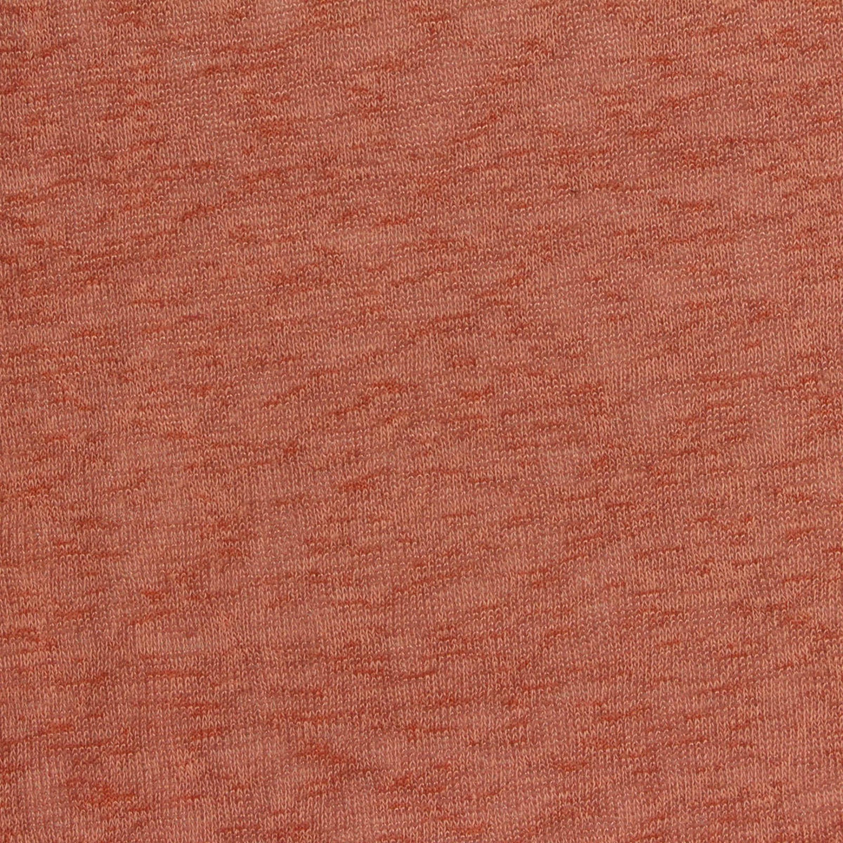 Peach Marl Jersey Knit, Cotton-Poly