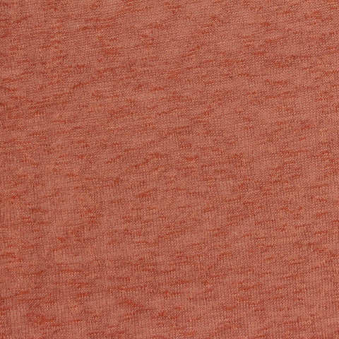 Peach Marl Jersey Knit, Cotton-Poly