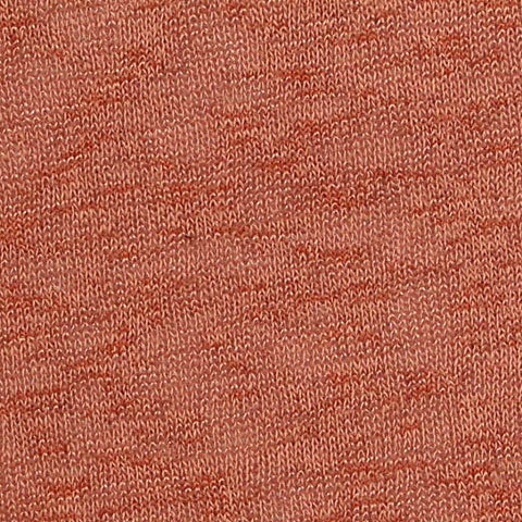 Peach Marl Jersey Knit, Cotton-Poly