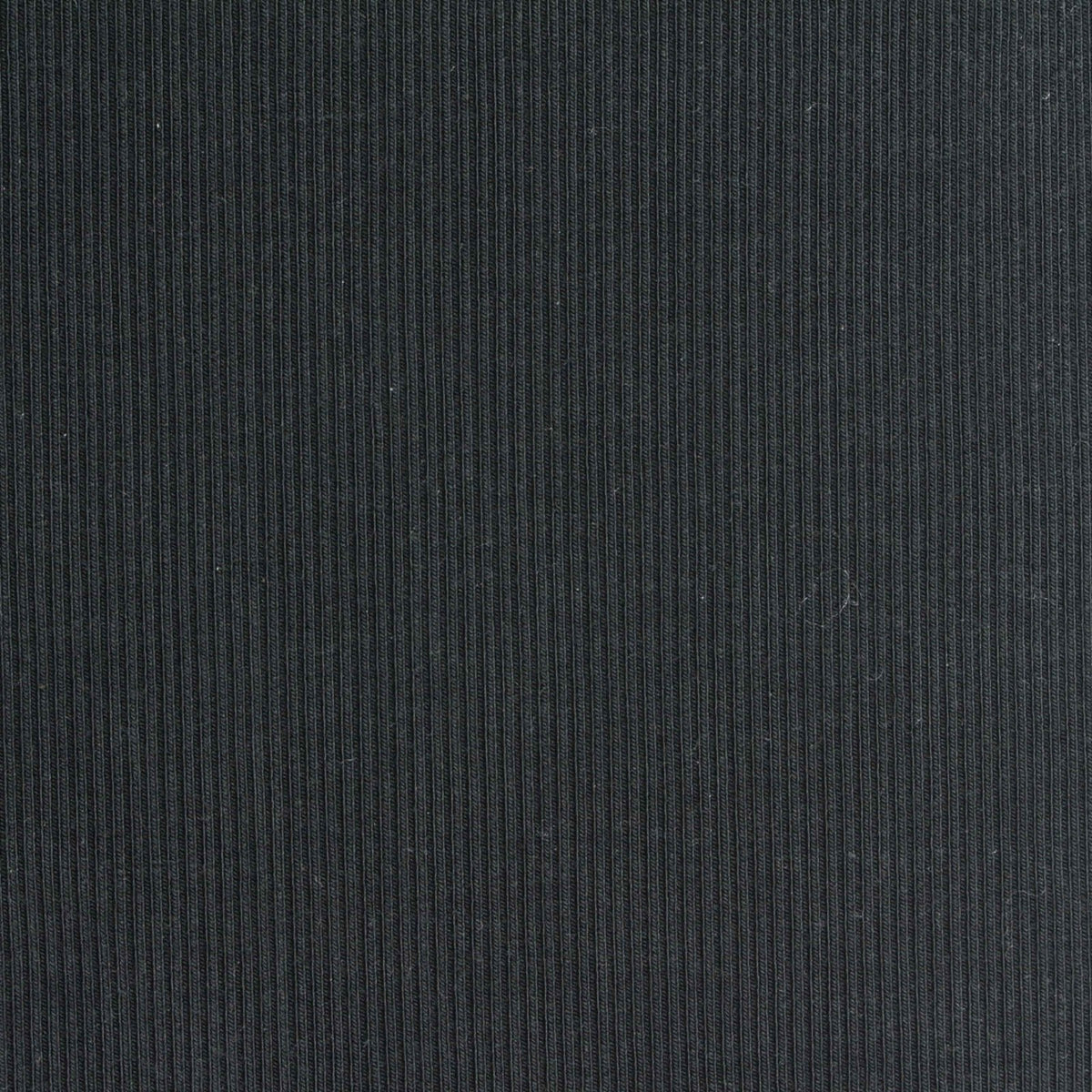 Tencel Lyocell Stretch Rib Knit Fabric, 300 gsm — Black