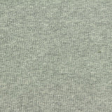 Light Grey Marl Rib Knit, Cotton