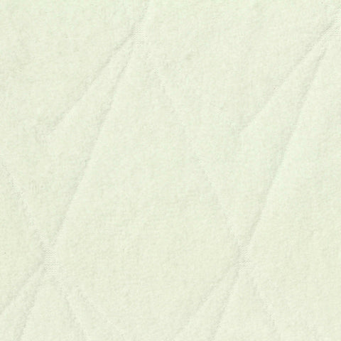 Off-White Diamond Jacquard, Poly-Viscose, 280 gsm