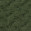 Dark Green Chevron Jacquard, Poly-Cotton, 430 gsm