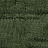 Dark Olive Geometric Jacquard, Poly-Cotton — texture