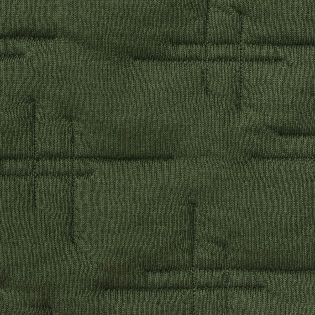 Dark Olive Geometric Jacquard, Poly-Cotton