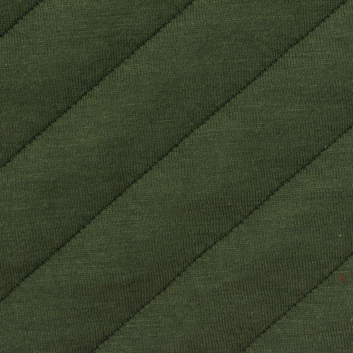 Jacquard Polyester Cotton Stretch Knit Fabric, 420 gsm, 152 cm — Green