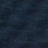 Polyester Viscose Stretch Waffle Knit Fabric, 245 gsm, 138 cm — Navy