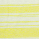 Yellow Horizontal-Stripe Knit, Viscose-Poly