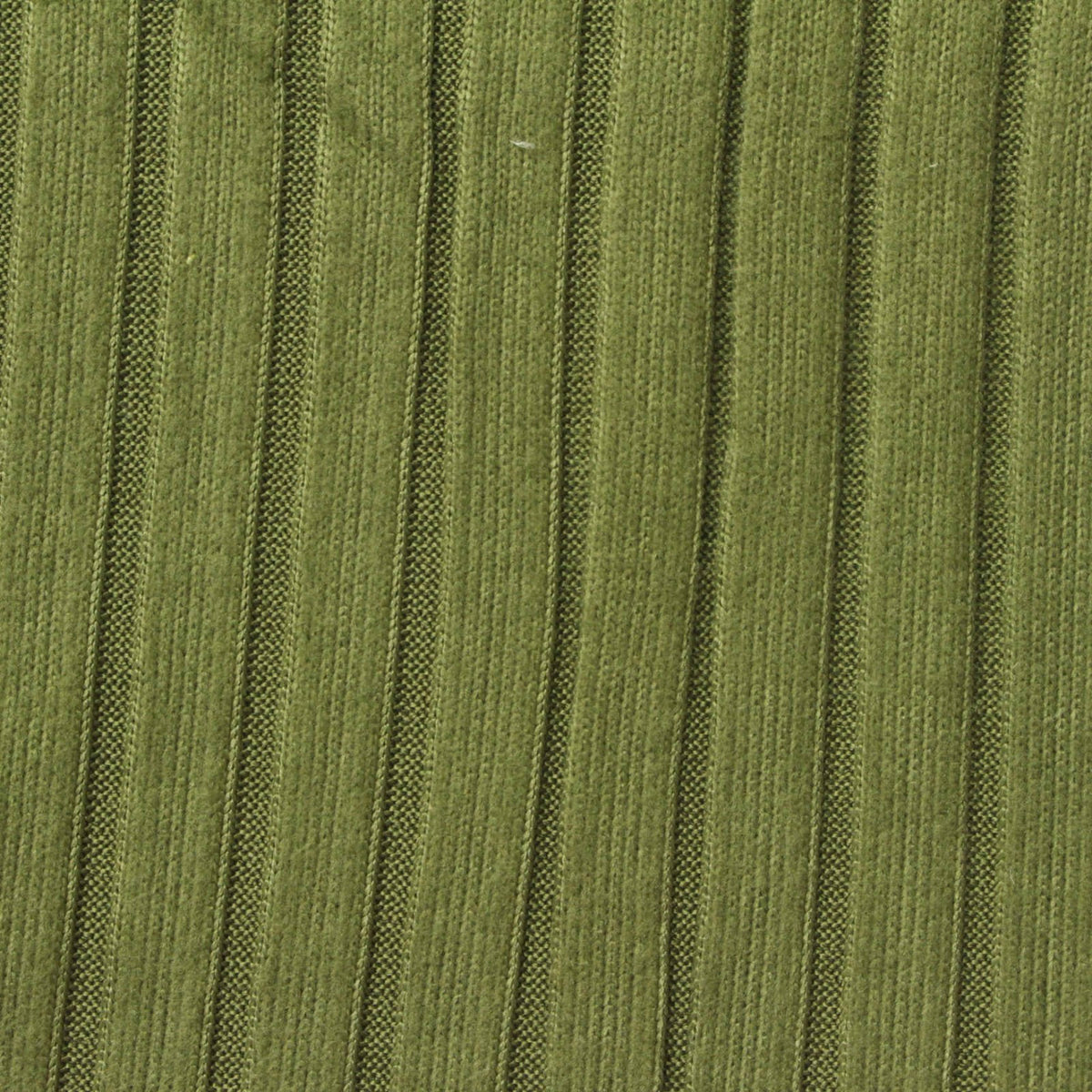 Polyester Stretch Rib Knit Fabric, 190 gsm — Green