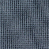 Polyester Stretch Waffle Knit Fabric, 260 gsm, 138 cm — Blue — texture