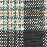 Dark Grey Plaid Jacquard, Polyester — texture