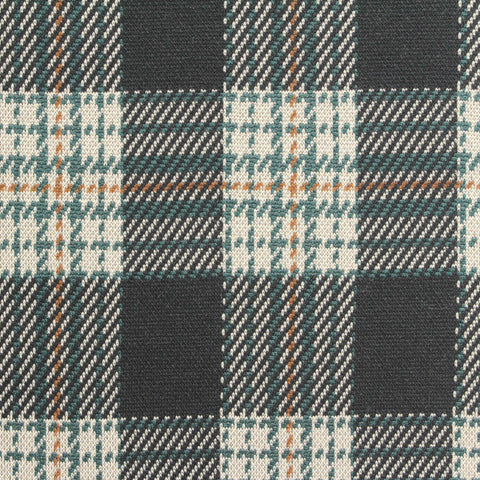 Dark Grey Plaid Jacquard, Polyester, 365 gsm