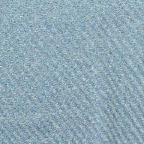 Light Blue Marl Jersey Knit, Polyester, 180 gsm