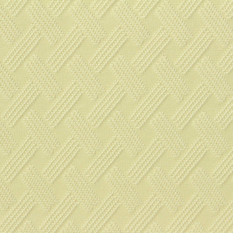 Yellow Tone-on-Tone Pointelle Knit, Polyester