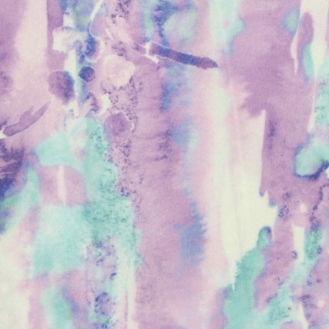 Lavender Abstract Jersey Knit, Polyester