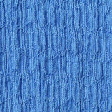Jacquard Polyester Stretch Crepe Fabric, 185 gsm, 133 cm — Blue — texture