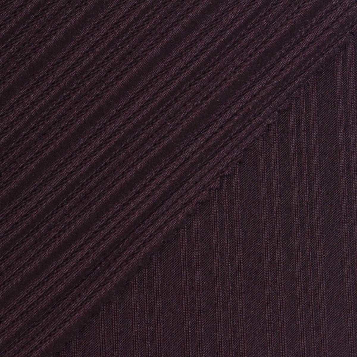 Polyester Stretch Rib Knit Fabric, 200 gsm, 135 cm — Purple
