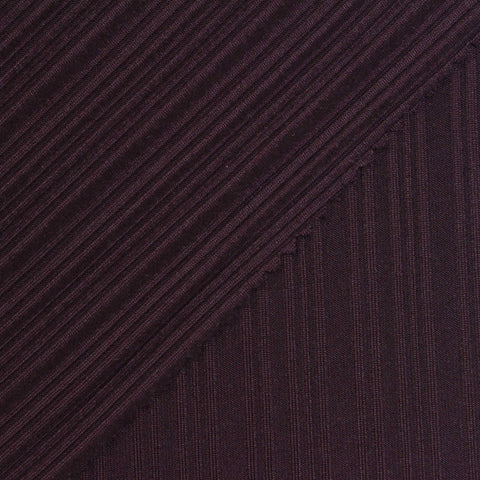 Polyester Stretch Rib Knit Fabric, 200 gsm, 135 cm — Purple