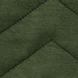 Olive Chevron Jacquard, Poly-Cotton — texture
