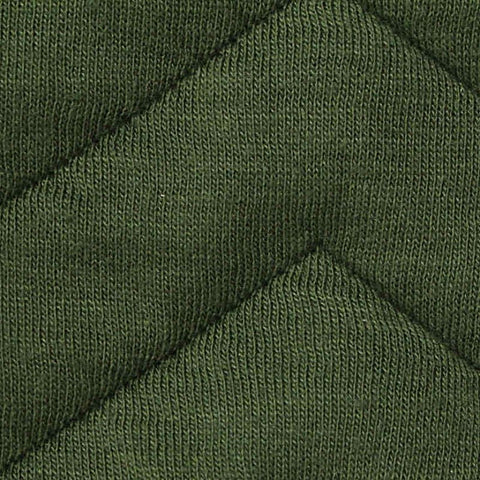 Olive Chevron Jacquard, Poly-Cotton