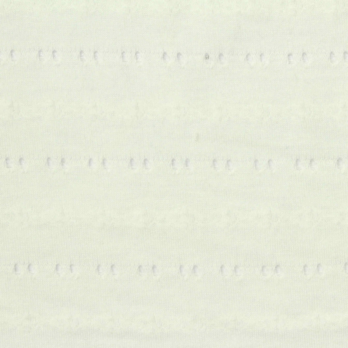 Cream Small-Eyelet Jacquard, Poly-Viscose