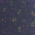 Orange Abstract Warp Knit, Polyester