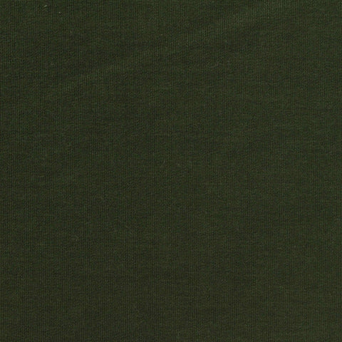 Polyester Stretch French Terry Fabric, 255 gsm, 160 cm — Green, ref EF-260635