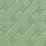 Mint Green Tone-on-Tone Pointelle Knit, Polyester — texture