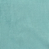 Polyester Stretch Waffle Knit Fabric, 200 gsm, 160 cm — Blue