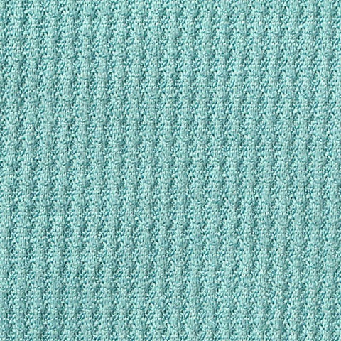 Polyester Stretch Waffle Knit Fabric, 200 gsm, 160 cm — Blue