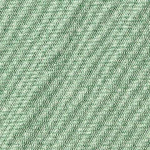 Light Green Marl Jersey Knit, Polyester, 175 gsm