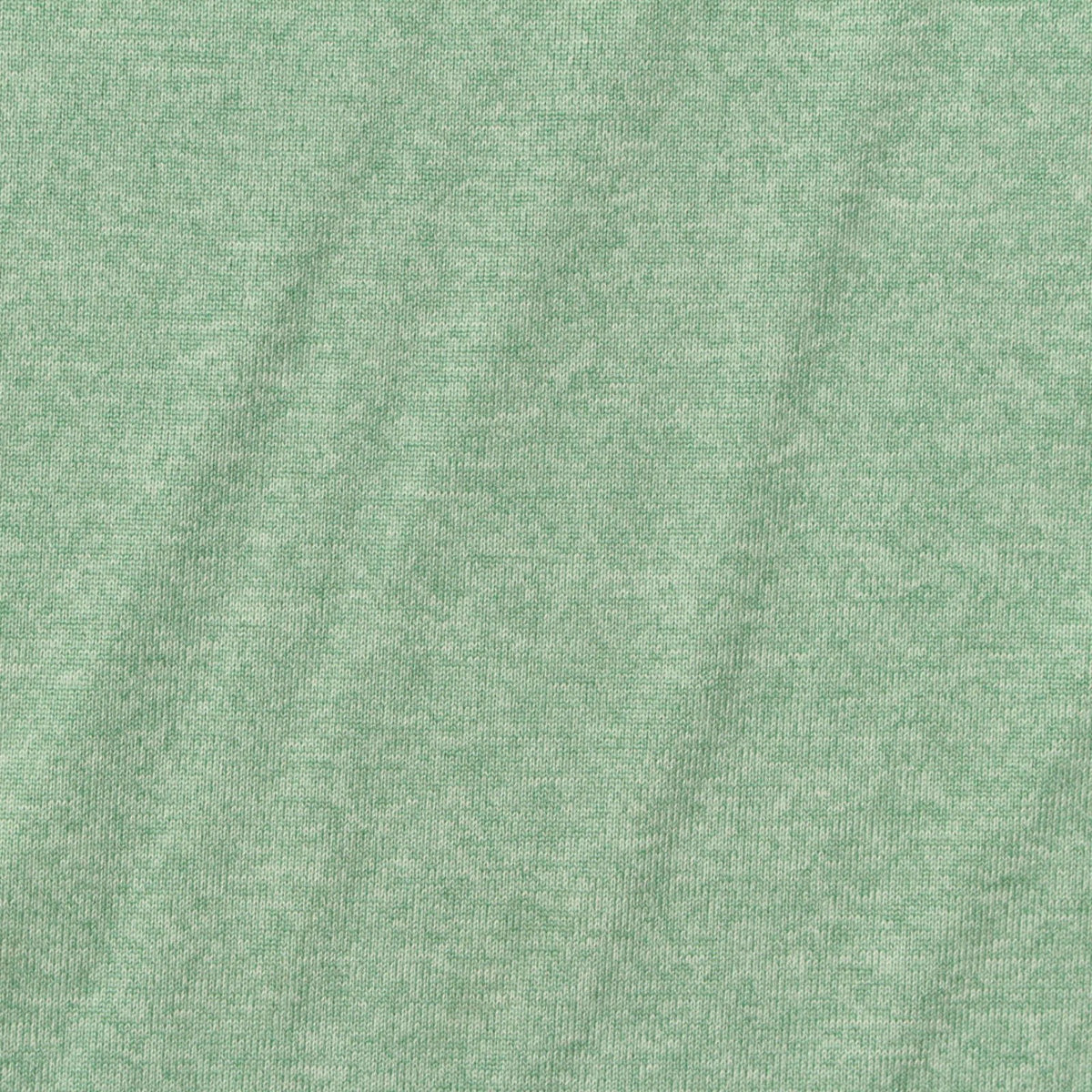 Light Green Marl Jersey Knit, Polyester, 175 gsm