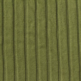 Polyester Stretch Rib Knit Fabric, 220 gsm — Khaki