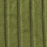 Polyester Stretch Rib Knit Fabric, 220 gsm — Khaki — texture