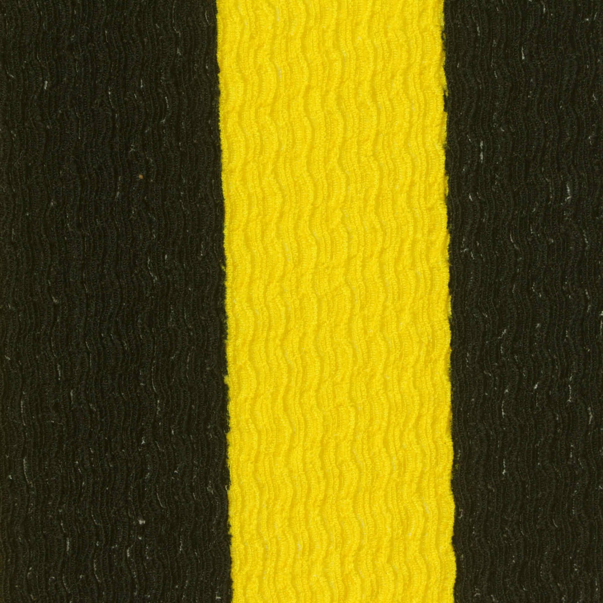 Black Vertical-Stripe Warp Knit, Polyester, 160 gsm, 150 cm