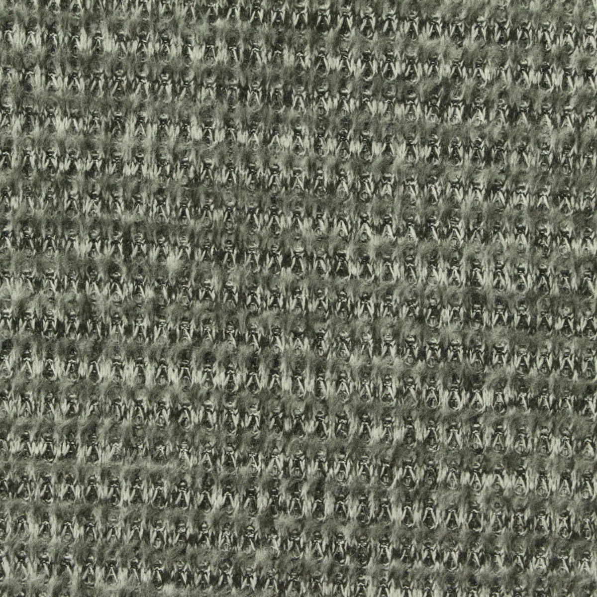 Heathered Grey Marl Waffle Knit, Polyester