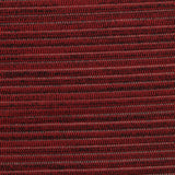 Dark Red Horizontal-Stripe Pointelle Knit, Poly-Nylon