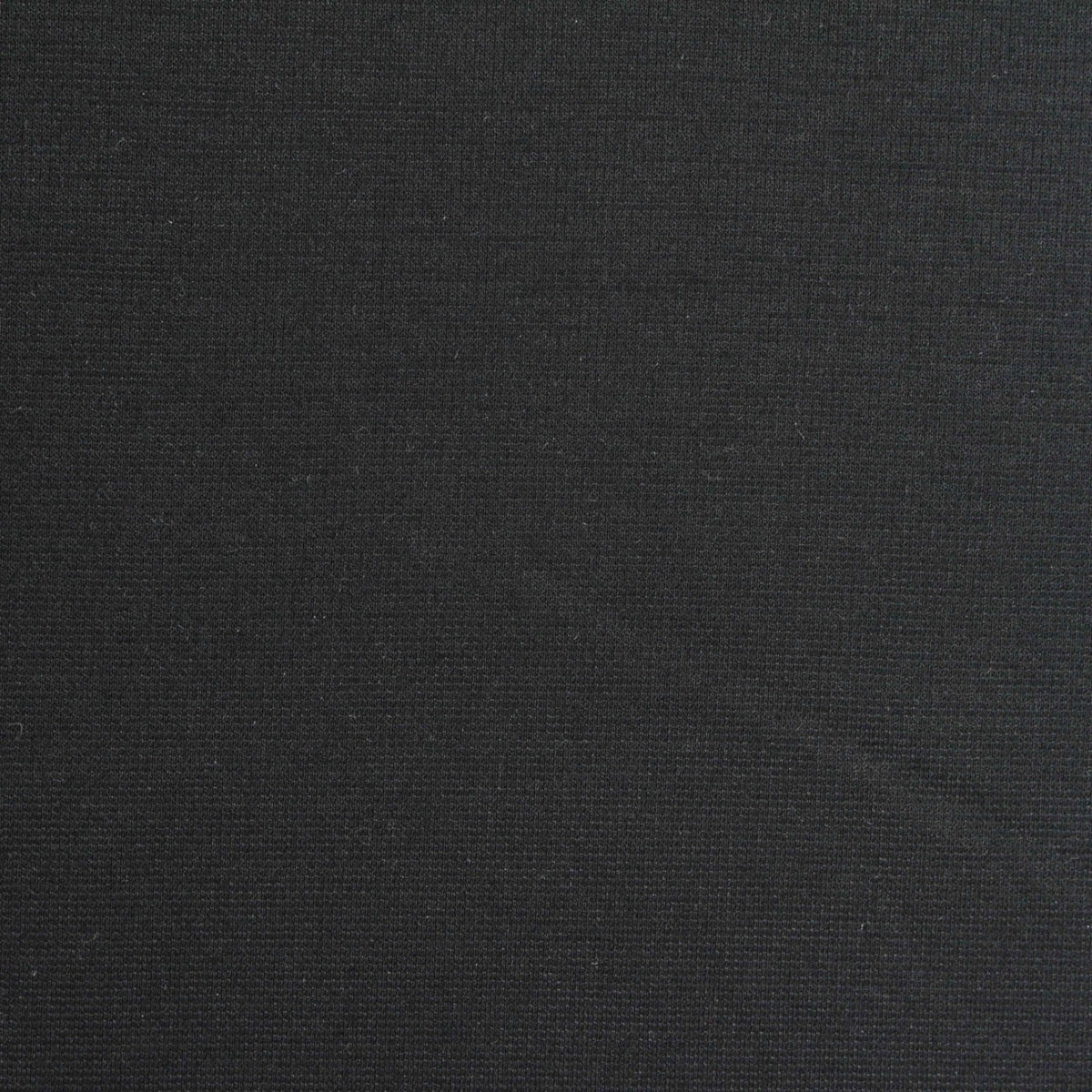 Viscose Nylon Stretch Ponte Knit Fabric, 210 gsm, 153 cm — Black, ref EF-260742