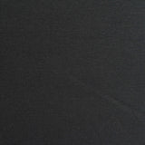 Viscose Nylon Stretch Ponte Knit Fabric, 210 gsm, 153 cm — Black