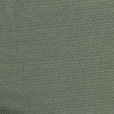 Green Marl Rib Knit, Polyester, 182 gsm