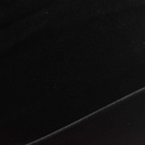 Polyester Stretch Knit Fabric, 230 gsm, 190 cm — Black