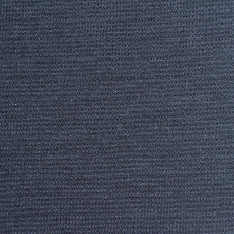 Dark Blue-Grey Marl Scuba Knit, Viscose