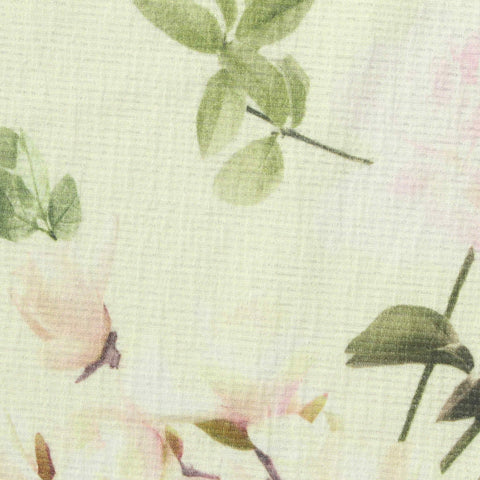 Green Leaves Knit, Polyester, 140 gsm