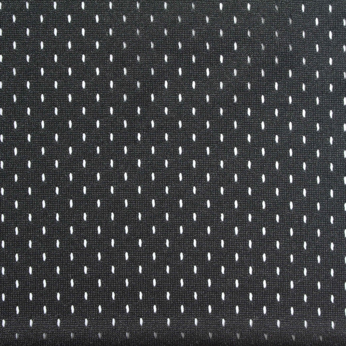 100% Polyester Warp Knit Fabric, 170 gsm, 155 cm — Black