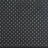 100% Polyester Warp Knit Fabric, 170 gsm, 155 cm — Black