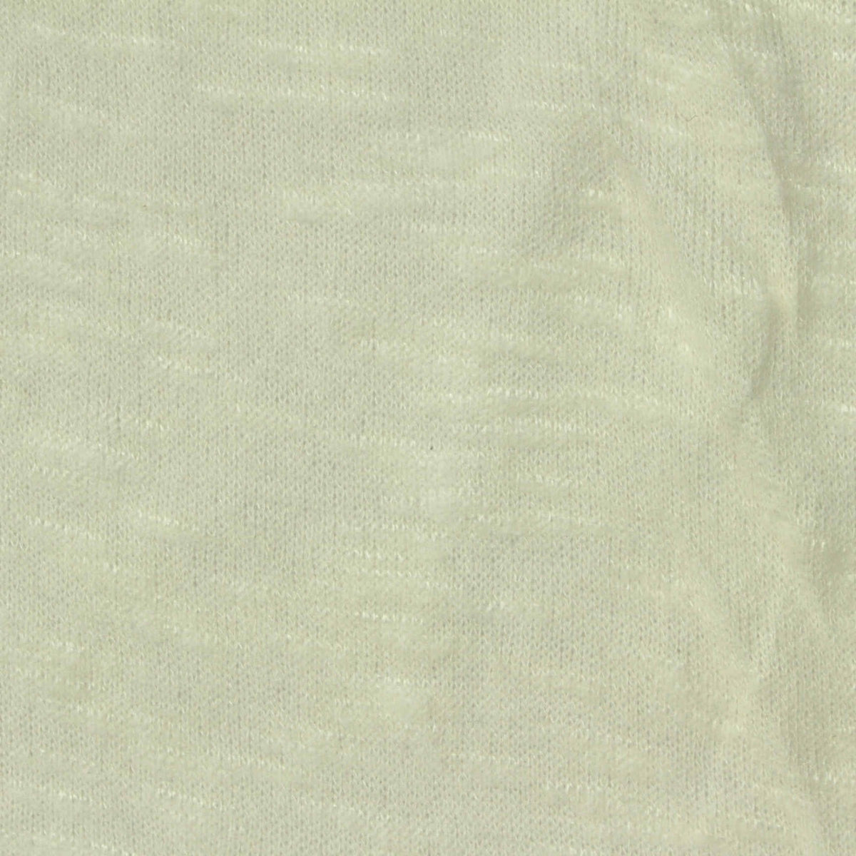 Pale Yellow Marl Jersey Knit, Viscose-Poly