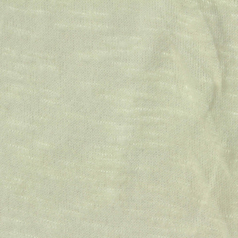 Pale Yellow Marl Jersey Knit, Viscose-Poly