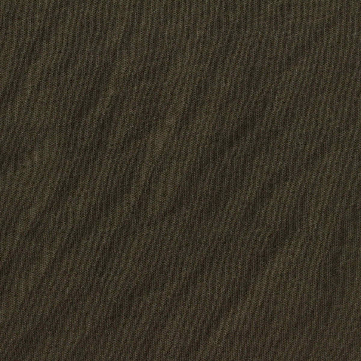 Dark Olive Jersey Knit, Cotton