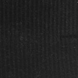 Cotton Polyester Waffle Knit Fabric, 220 gsm, 183 cm — Black